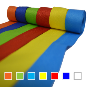 751-20, Portagafete de cinta palmita poliester con bandola básica en 7 diferentes colores de línea. Aplicamos descuentos por volumen