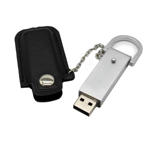 USB138, MEMORIA USB FUNDA DE CUERO