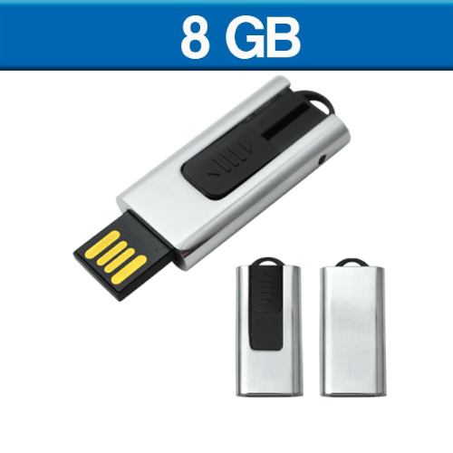USB053, MEMORIA USB SLIM FIT
Memoria USB SLIM FIT RETRÁCTIL

Capacidad 8 GB.

También disponible en:
4 GB