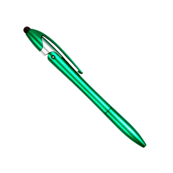 BL-088, Boligrafo de plástico con tinta negra, touch y diseno base para celular, colores: azul, negro, rojo y verde