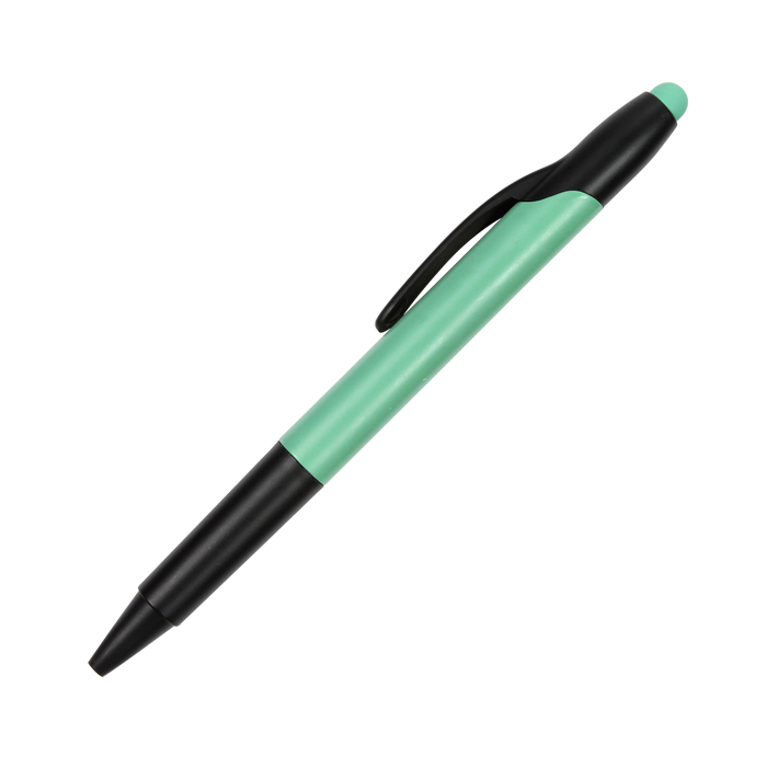 BL-122, Bolí­grafo con marca textos (tinta del color del bolíâ­grafo) fabricado en abs, con puntero touch y tinta de escritura negra.