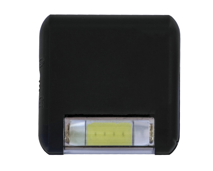 A2523, Mini lámpara LED con sistema giratorio y clip para sostener.