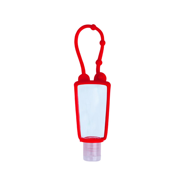 CP-05, Gel antibacterial en botella con funda de silicón.